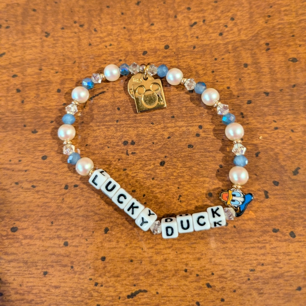 Lucky Duck Disney Little Words Project Bracelet